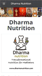 Mobile Screenshot of dharmanutrition.weebly.com