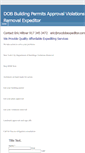 Mobile Screenshot of dobexpeditorpermitsviolationsapp.weebly.com