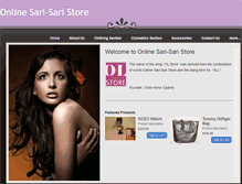 Tablet Screenshot of olsarisaristore.weebly.com