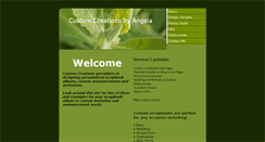 Desktop Screenshot of customcreations.weebly.com