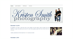 Desktop Screenshot of kristensmithphotography.weebly.com