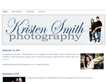 Tablet Screenshot of kristensmithphotography.weebly.com