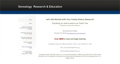 Desktop Screenshot of genealogyresearch.weebly.com