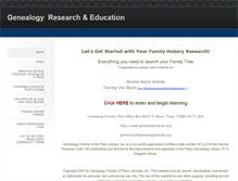Tablet Screenshot of genealogyresearch.weebly.com