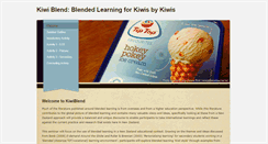 Desktop Screenshot of kiwiblend.weebly.com