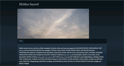 Desktop Screenshot of iftekharsayeed.weebly.com