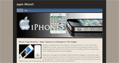 Desktop Screenshot of newappleiphone5.weebly.com