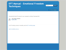 Tablet Screenshot of eftmanual.weebly.com