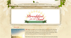 Desktop Screenshot of breakfastforthesoul.weebly.com