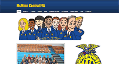 Desktop Screenshot of mcminncentralffa.weebly.com