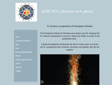 Tablet Screenshot of esss2012.weebly.com
