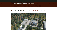 Desktop Screenshot of italian-masters-house.weebly.com