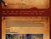 Tablet Screenshot of chamberofchathelp.weebly.com