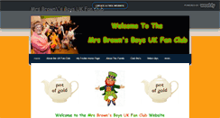 Desktop Screenshot of mrsbrownsboysukfanclub.weebly.com