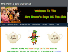 Tablet Screenshot of mrsbrownsboysukfanclub.weebly.com