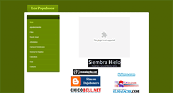 Desktop Screenshot of lospopulosos.weebly.com