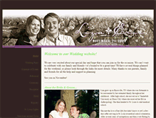 Tablet Screenshot of ericandlizawedding.weebly.com