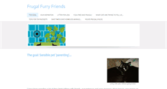 Desktop Screenshot of frugalfurryfriends.weebly.com