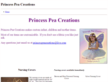 Tablet Screenshot of princesspeacreations.weebly.com