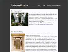 Tablet Screenshot of lexingtonforlibraries.weebly.com