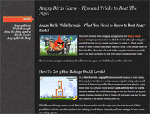 Tablet Screenshot of angrybirdsgame.weebly.com