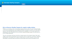 Desktop Screenshot of kennesawroofingcompany.weebly.com