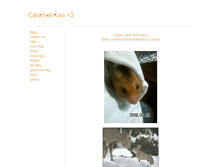 Tablet Screenshot of caramel-kiss.weebly.com