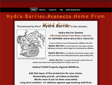 Tablet Screenshot of firebarrier.weebly.com