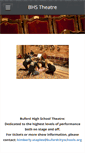 Mobile Screenshot of bhstheatre.weebly.com