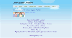 Desktop Screenshot of lilgiggleschildcare.weebly.com