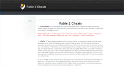 Desktop Screenshot of fable2cheats.weebly.com
