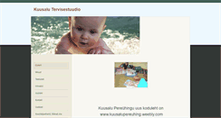 Desktop Screenshot of kuusalutervisestuudio.weebly.com