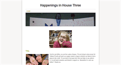Desktop Screenshot of housethreehappenings.weebly.com
