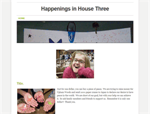 Tablet Screenshot of housethreehappenings.weebly.com