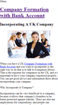 Mobile Screenshot of companyformationwithbankaccount.weebly.com