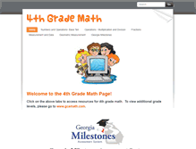 Tablet Screenshot of gcamath4.weebly.com