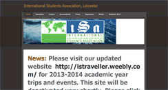 Desktop Screenshot of isaleicester.weebly.com