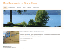 Tablet Screenshot of missswanson.weebly.com