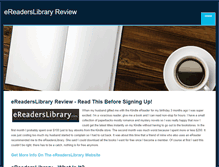 Tablet Screenshot of ereaderslibraryreview.weebly.com