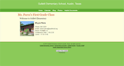 Desktop Screenshot of gullettparra.weebly.com