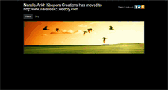 Desktop Screenshot of narelleankhkheperacreations.weebly.com