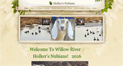 Desktop Screenshot of holkernubians.weebly.com