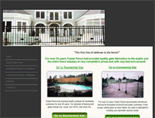 Tablet Screenshot of fosterfencems.weebly.com