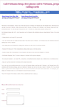Mobile Screenshot of callvietnam.weebly.com