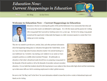 Tablet Screenshot of educationnow.weebly.com