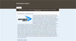 Desktop Screenshot of defenderdirect.weebly.com