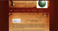 Desktop Screenshot of electronicsspsu.weebly.com