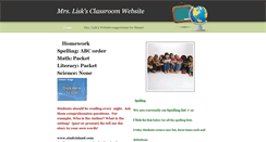 Desktop Screenshot of lisk.weebly.com