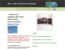 Tablet Screenshot of lisk.weebly.com