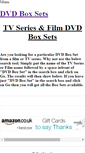 Mobile Screenshot of dvdboxsets.weebly.com
